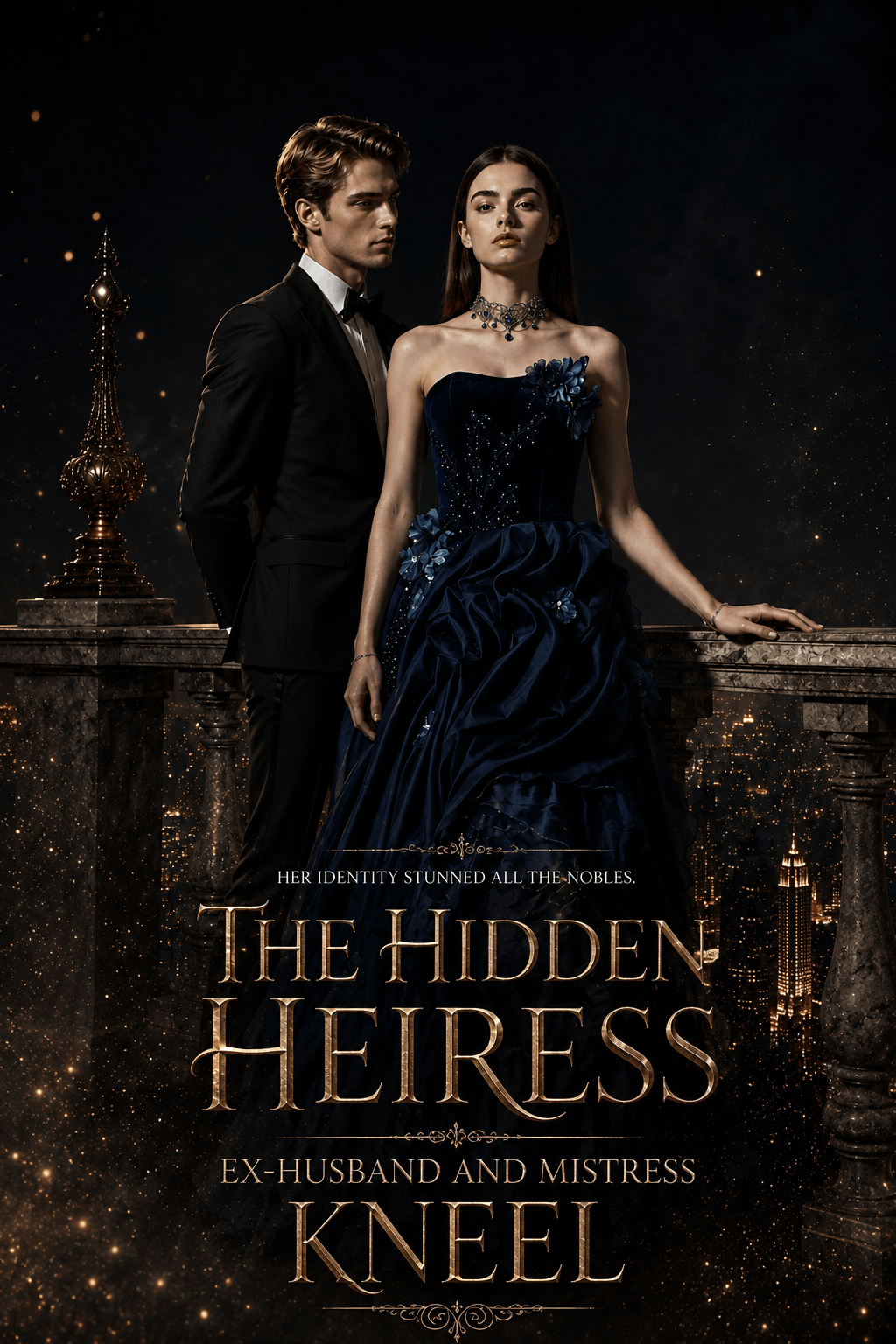 the hidden heiress ex-husband and mistress  kneel cover