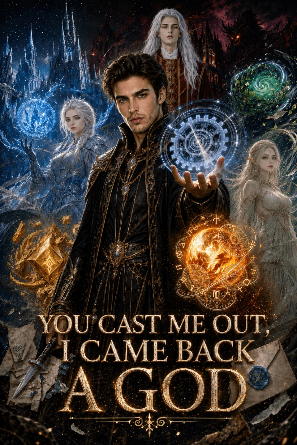You Cast Me Out, I Came Back A God cover