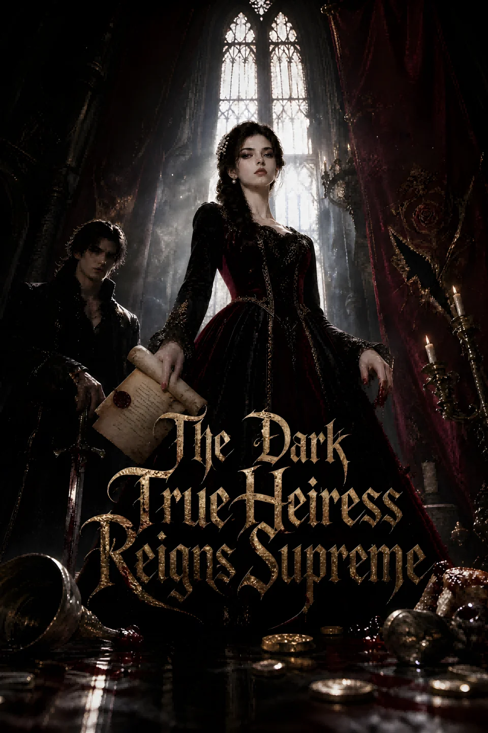 The Dark True Heiress Reigns Supreme cover