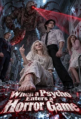 When a Psycho Enters a Horror Game poster