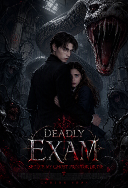 Deadly Exam: Seduce my ghost proctor or die poster