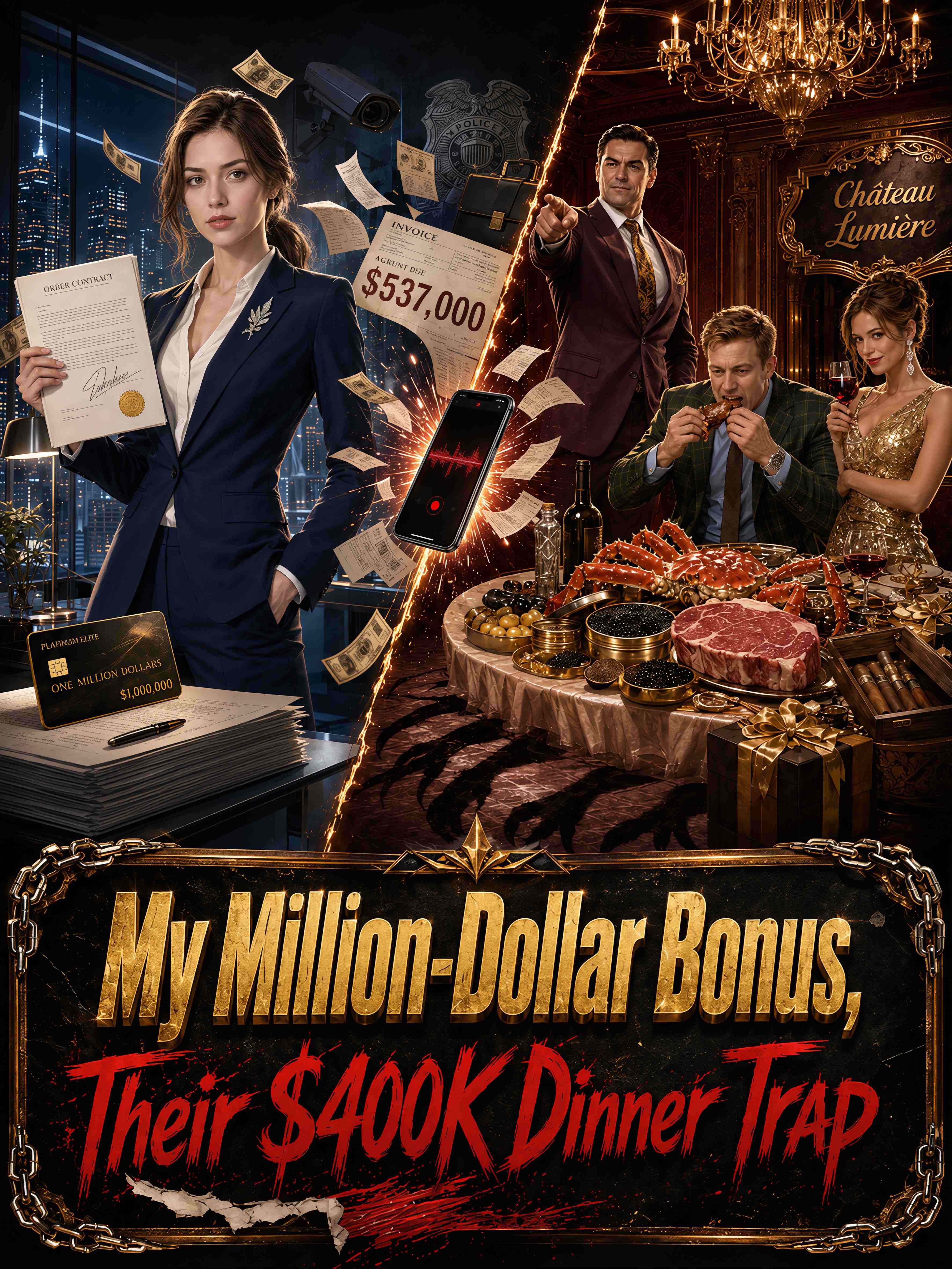 My Million-Dollar Bonus, Their $400K Dinner Trap poster