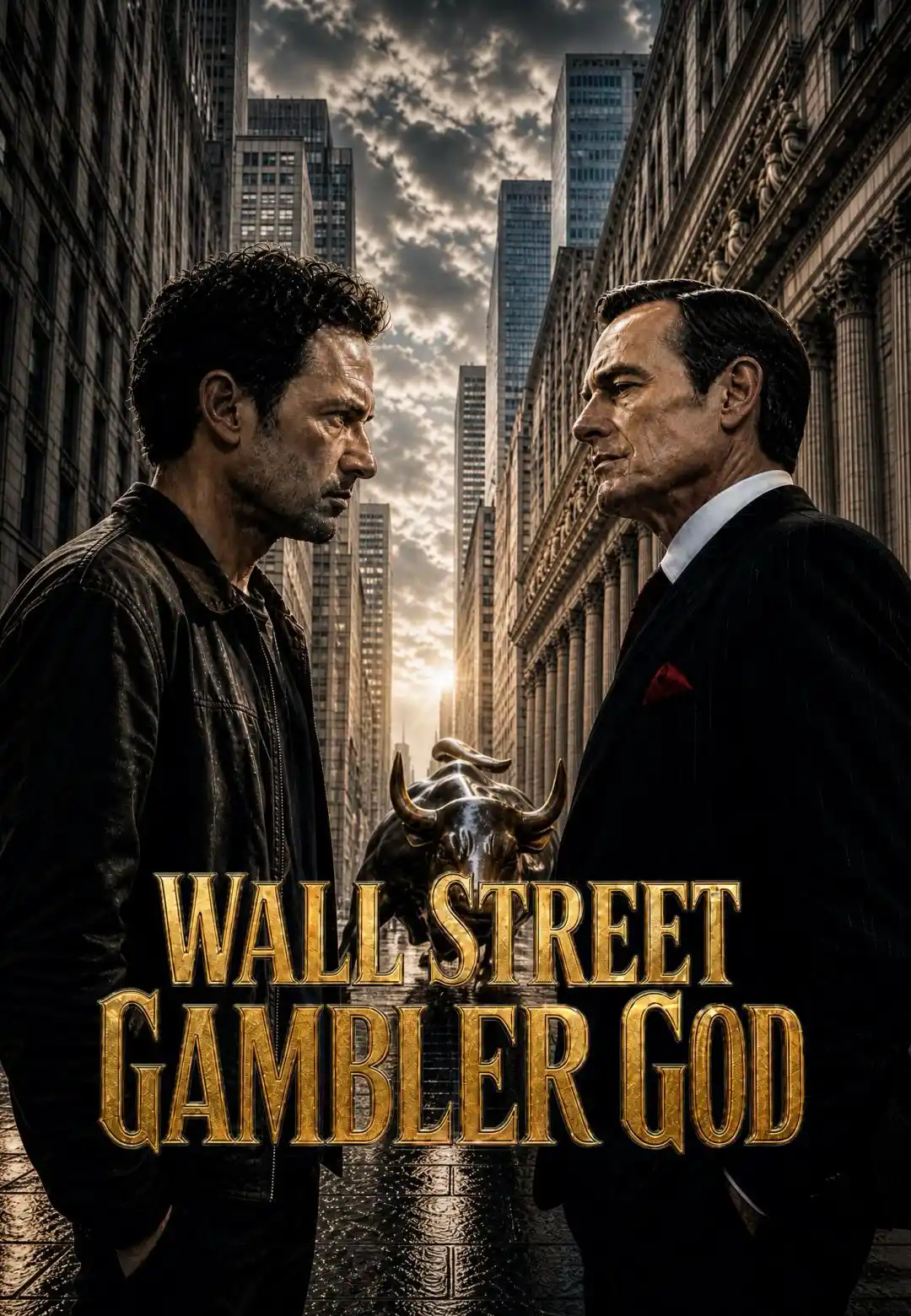 Wall Street Gambler God poster