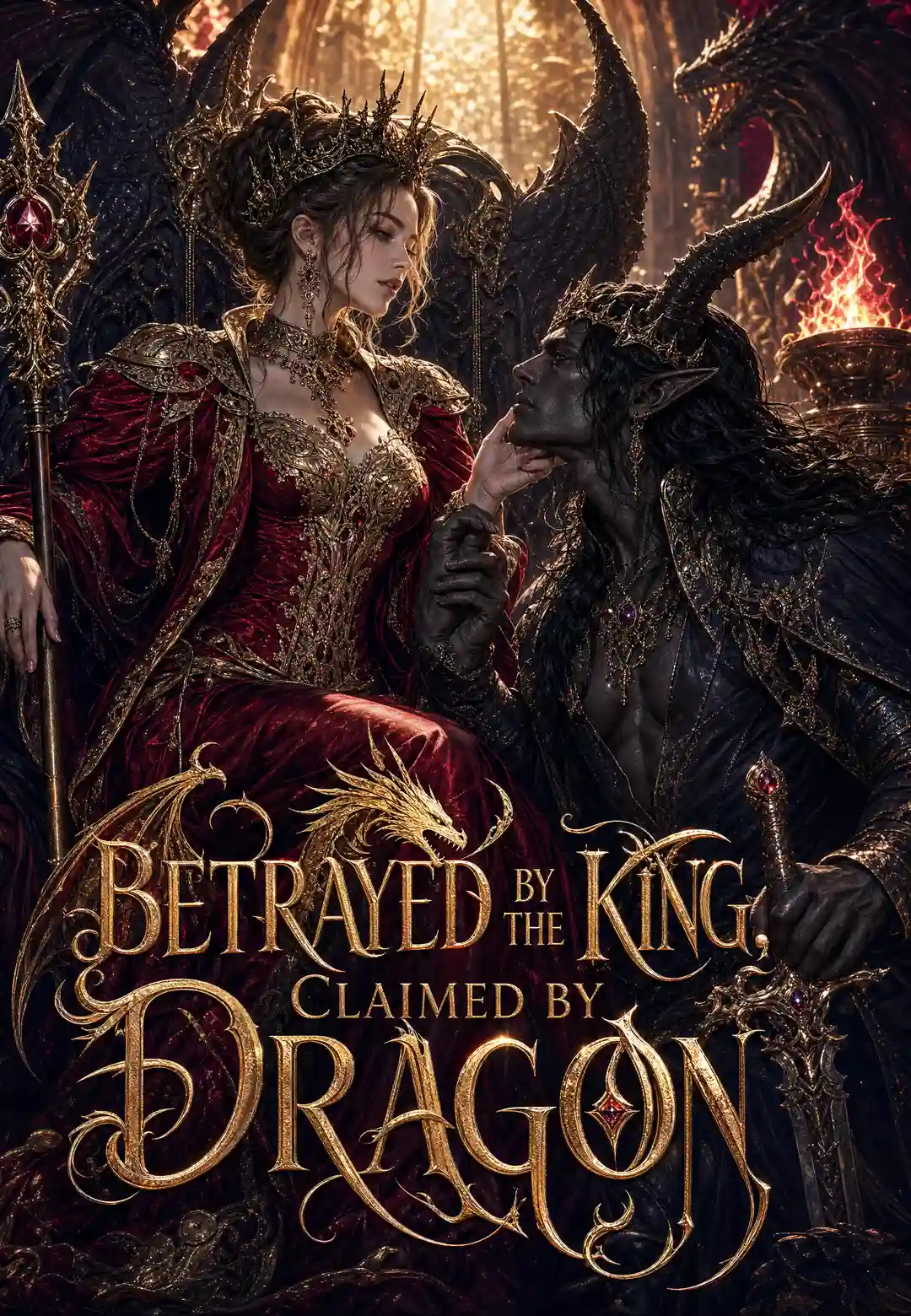 Betrayed by the King, Claimed by the Dragon poster