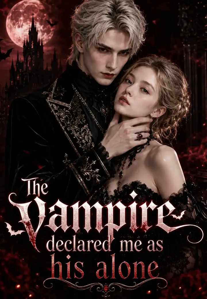 The vampire declared me as his alone poster