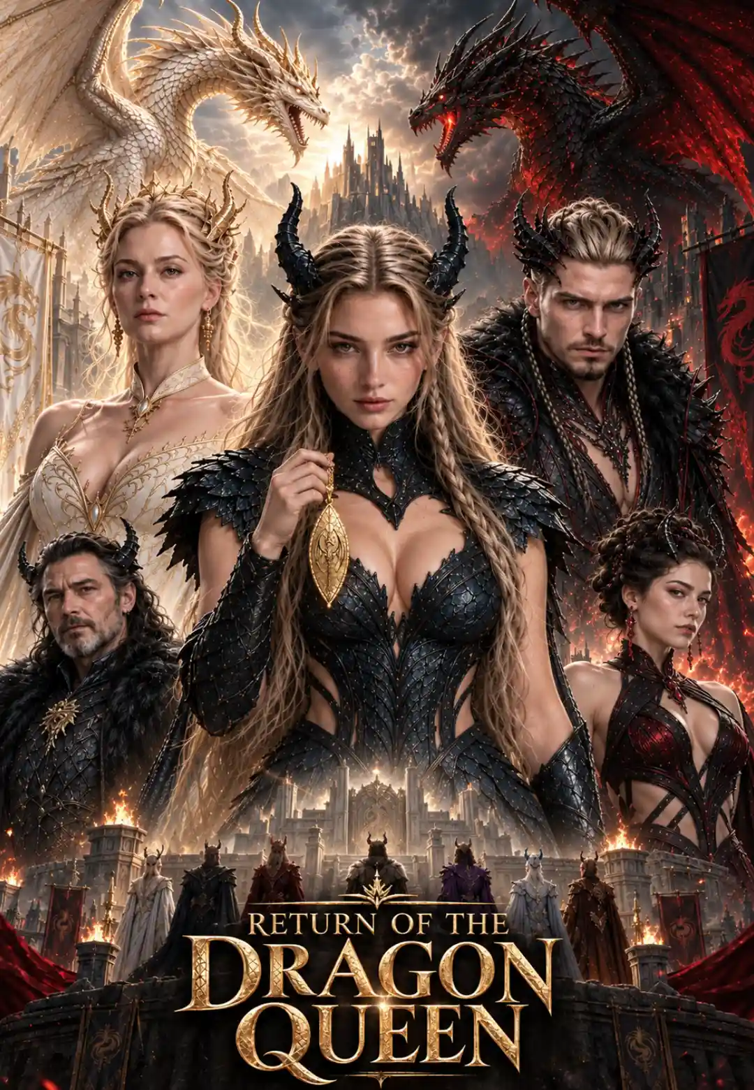 Return of the dragon queen poster