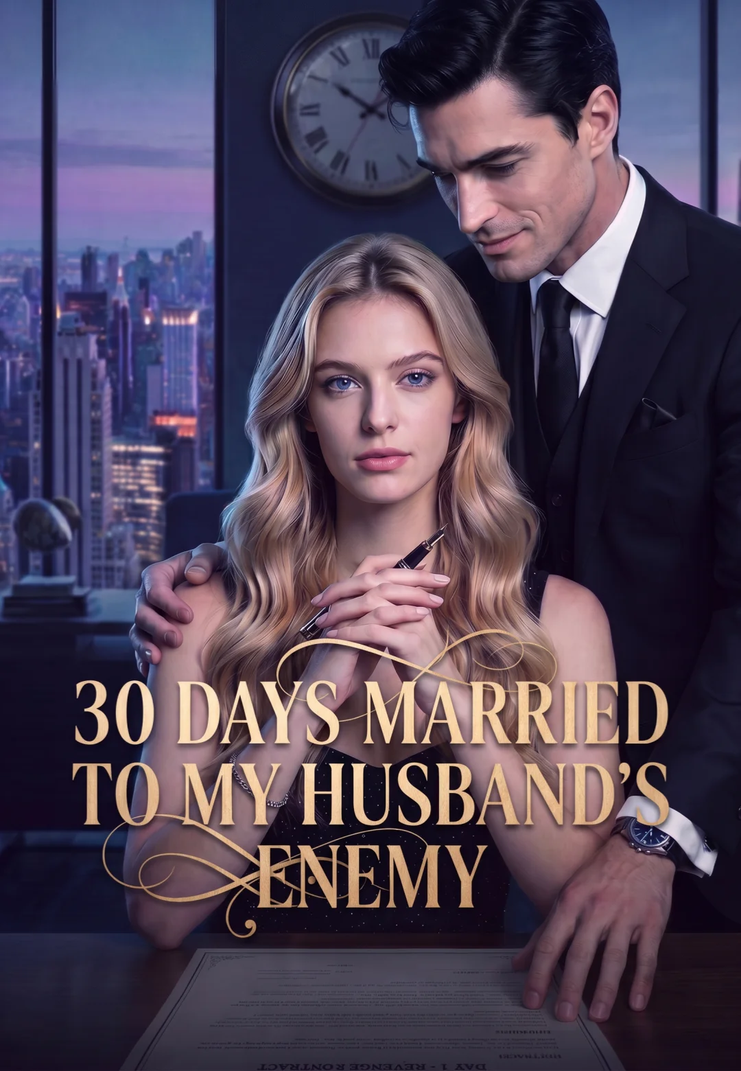 30 Days Married to My Husband's Enemy poster