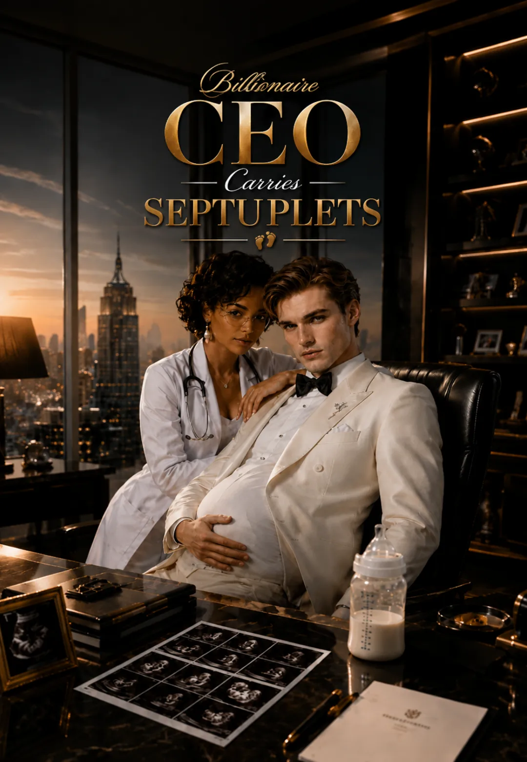 Billionaire CEO Carries SEPTUPLETS poster