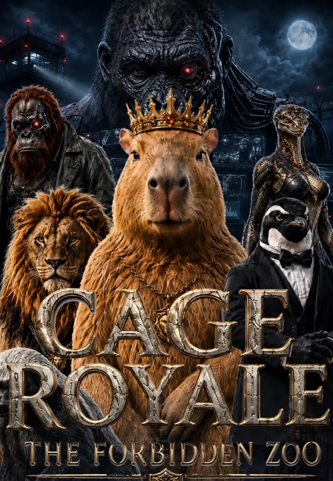 Cage Royale the Forbidden Zoo poster