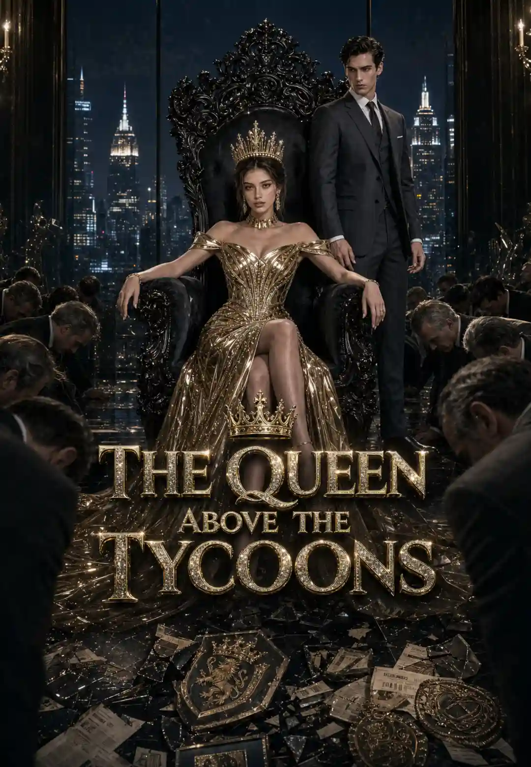 The Queen Above the Tycoons poster