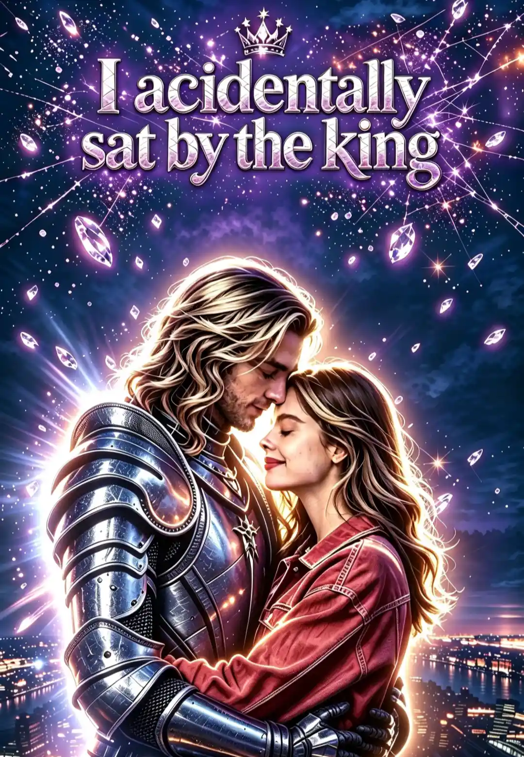 I acidentally sat by the king poster