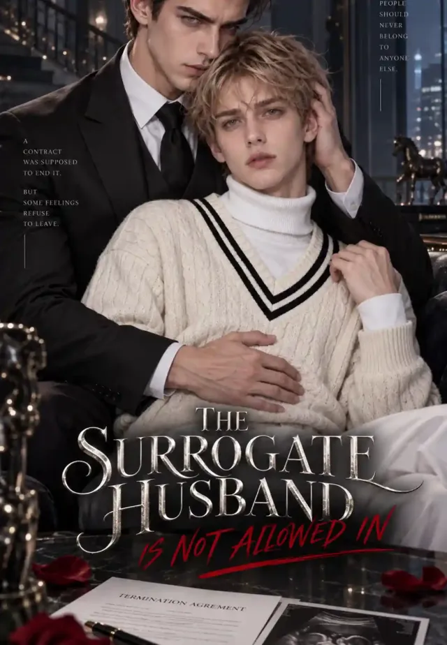 THE SURROGATE HUSBAND IS NOT ALLOWED IN poster