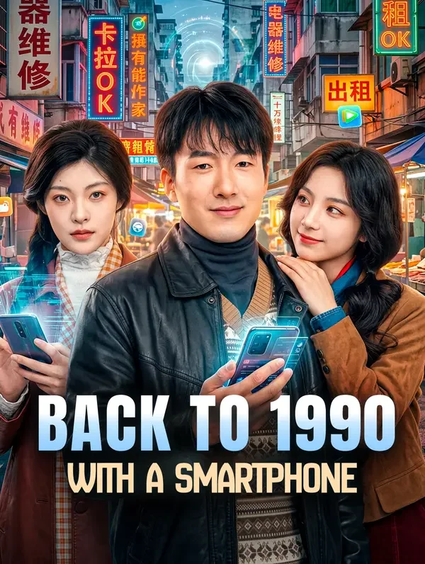 Back to 1990 With a Smartphone poster