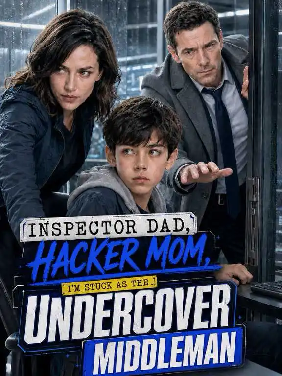 Inspector Dad, Hacker Mom, I'm Stuck As the Undercover Middleman poster