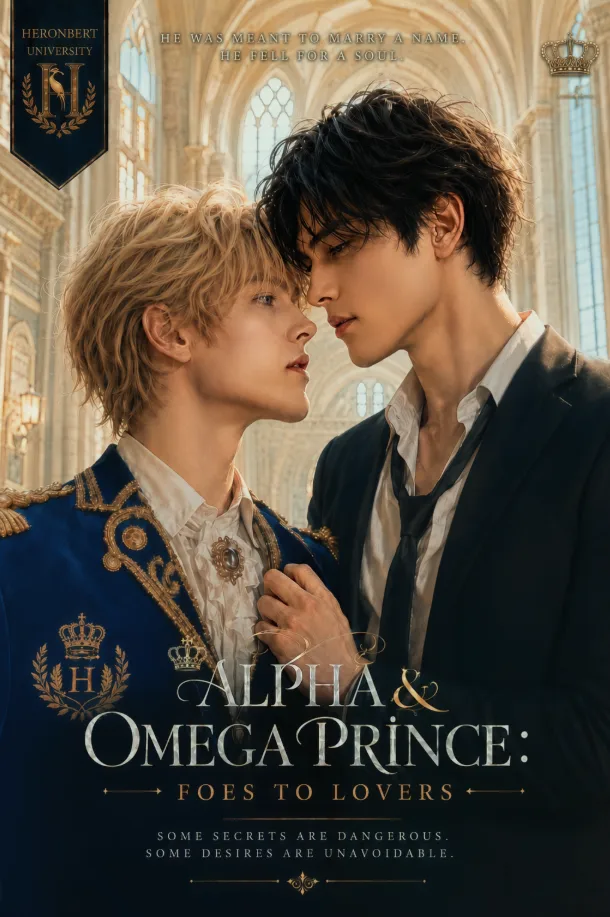 ALPHA OMEGA PRINCE:FOES TO LOVERS cover