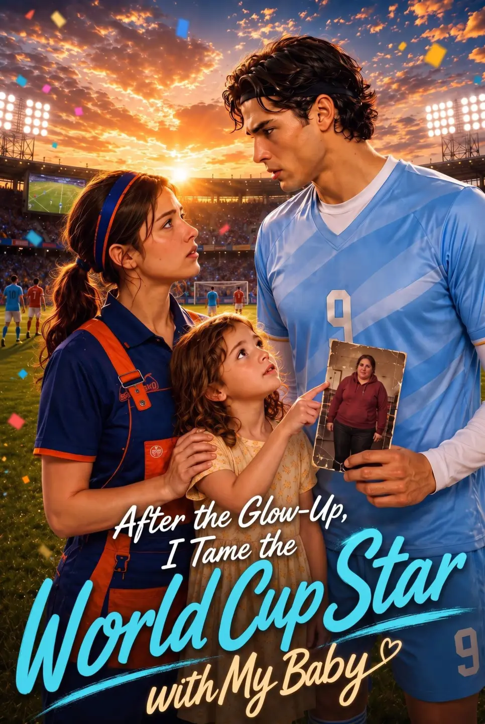 After the Glow-Up, I Tame the World Cup Star with My Baby poster