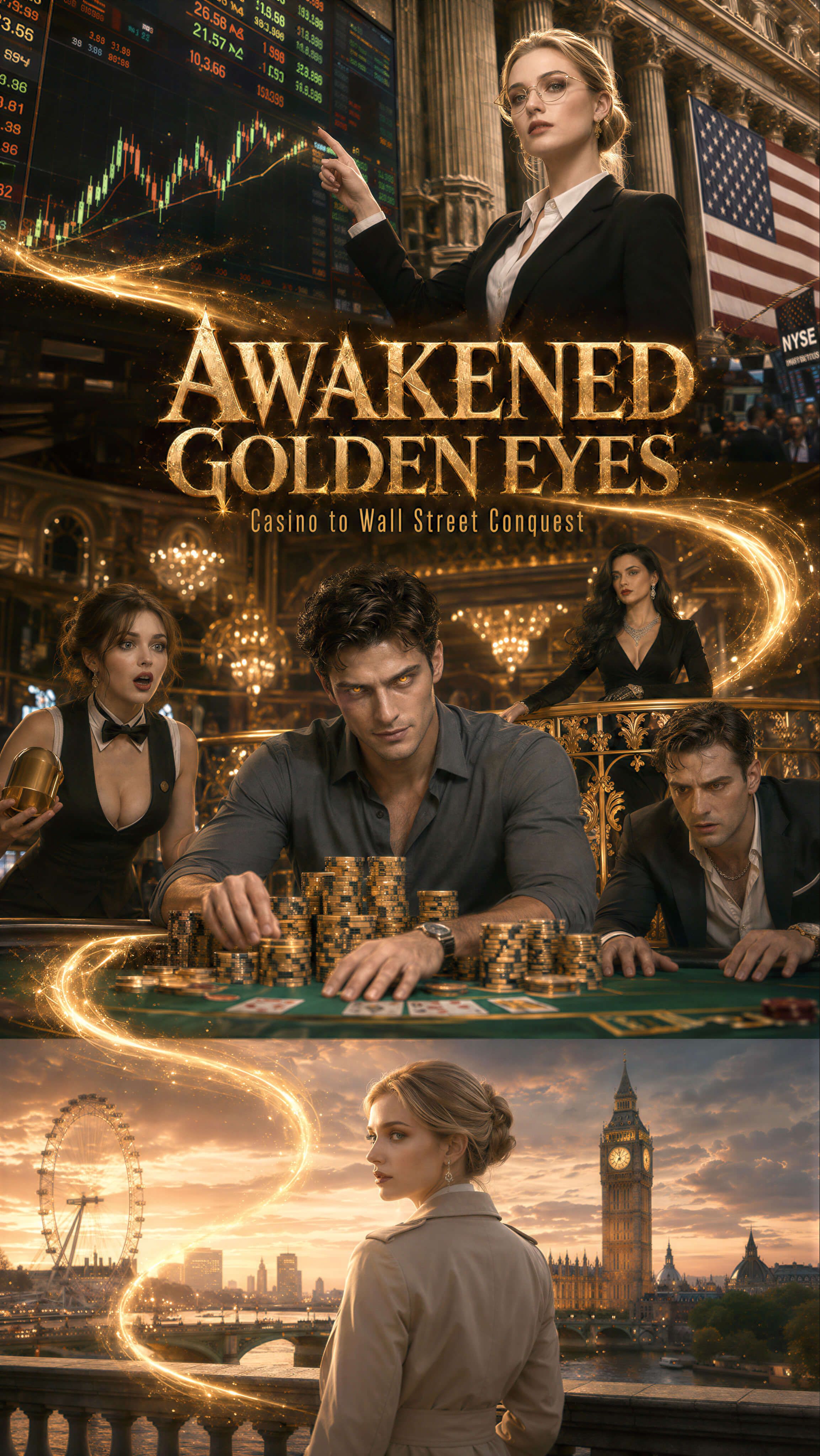 Awakened Golden Eyes Casino to Wall Street Conquest cover