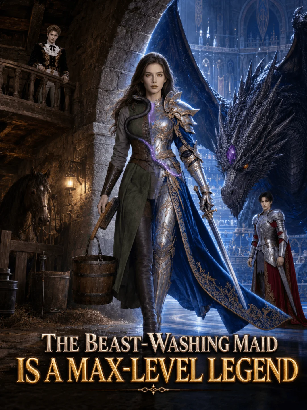 The Beast-Washing Maid Is a Max-Level Legend cover