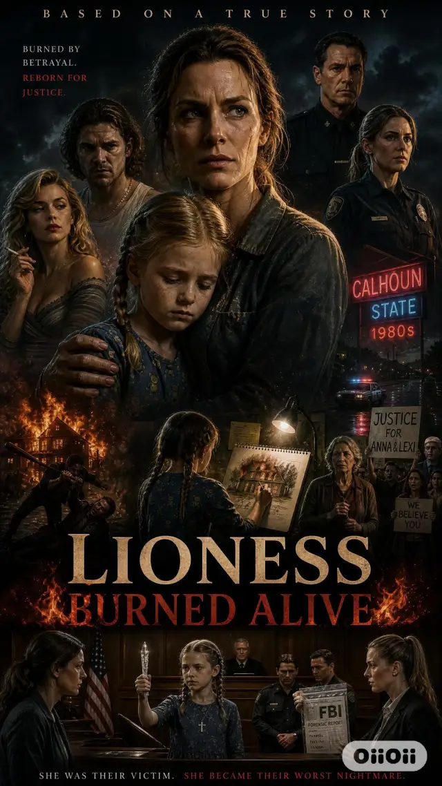 Lioness Burned Alive poster