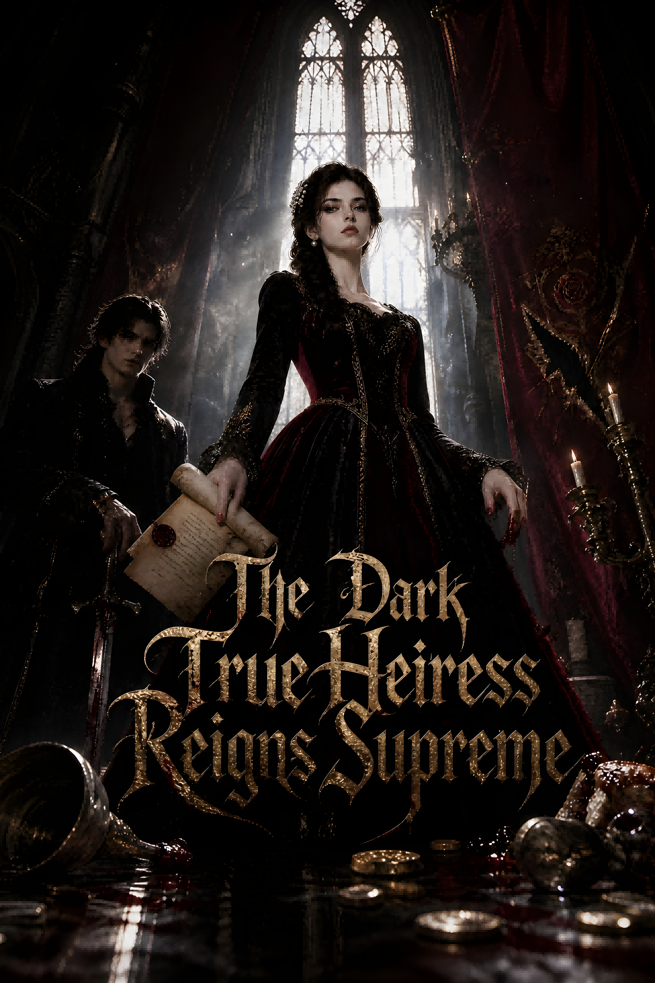 The Dark True Heiress Reigns Supreme cover