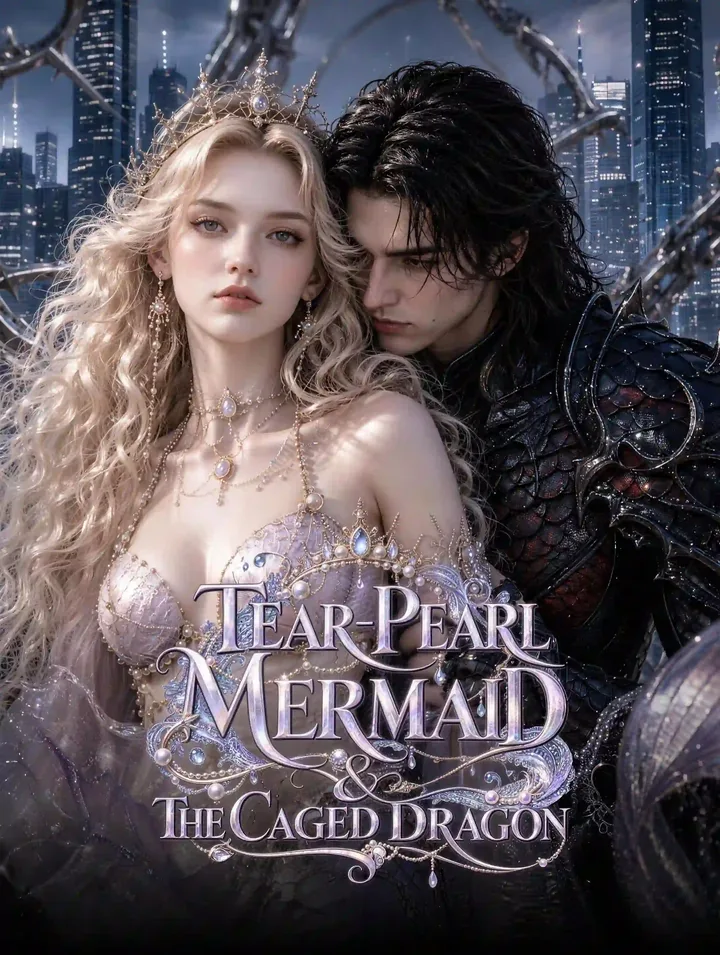 Tear‑Pearl Mermaid & The Caged Dragon poster