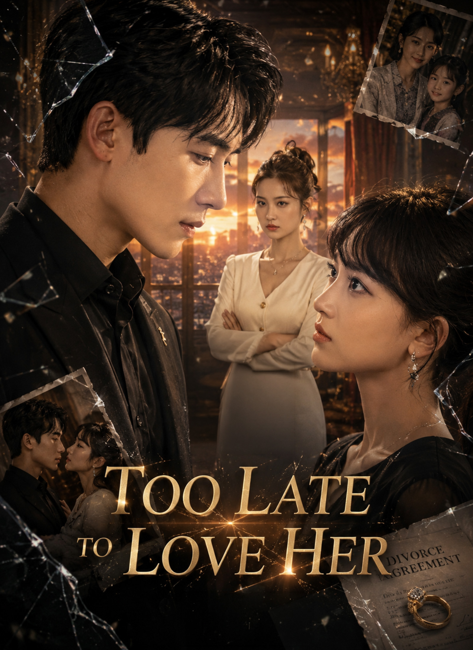 [Dubbed] Too Late to Love Her poster