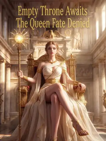 Empty Throne Awaits The Queen Fate Denied poster