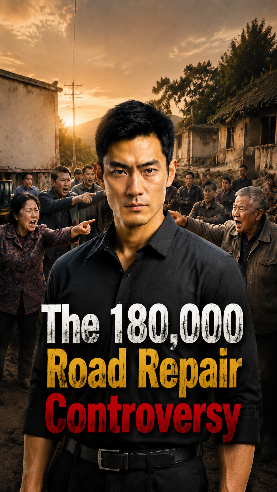 The 180,000 Road Repair Controversy poster