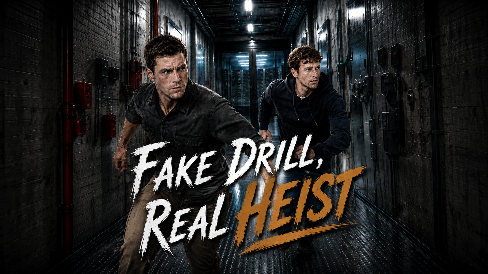 Fake Drill, Real Heist poster