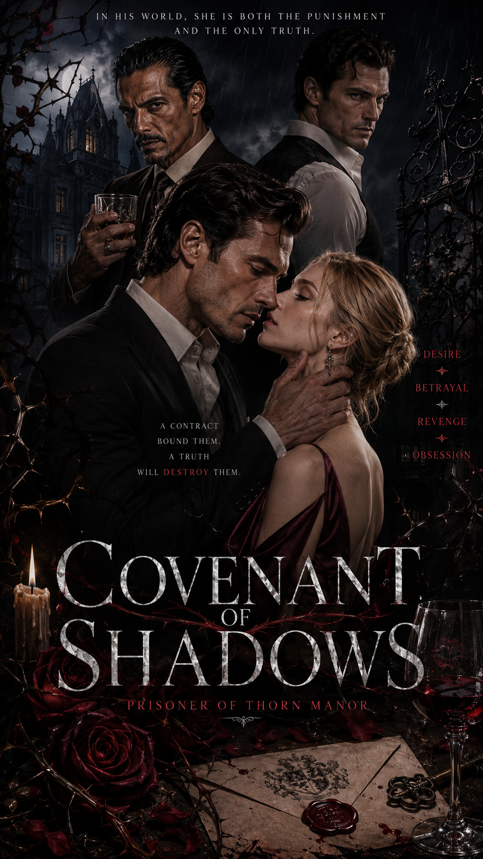 Covenant of Shadows Prisoner of Thorn Manor poster