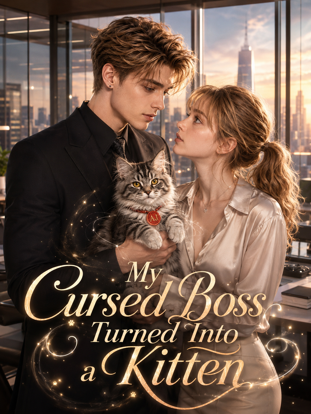 My Cursed Boss Turned Into a Kitten poster