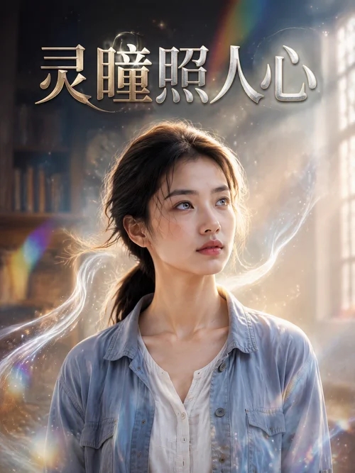 The spiritual gaze illuminates the human heart. poster