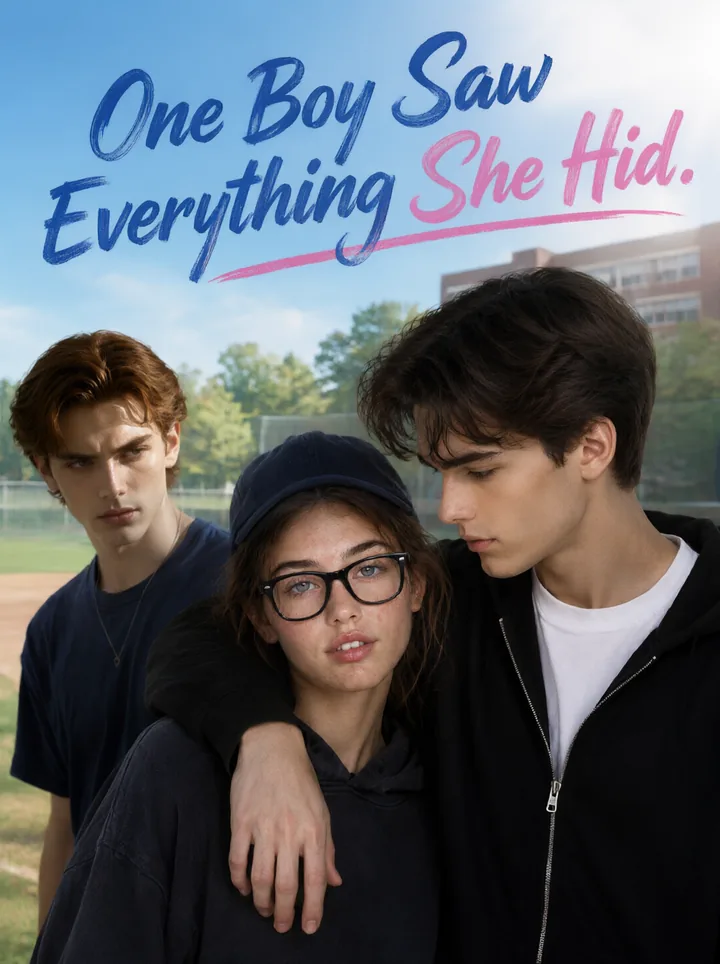 One Boy Saw Everything She Hid. poster
