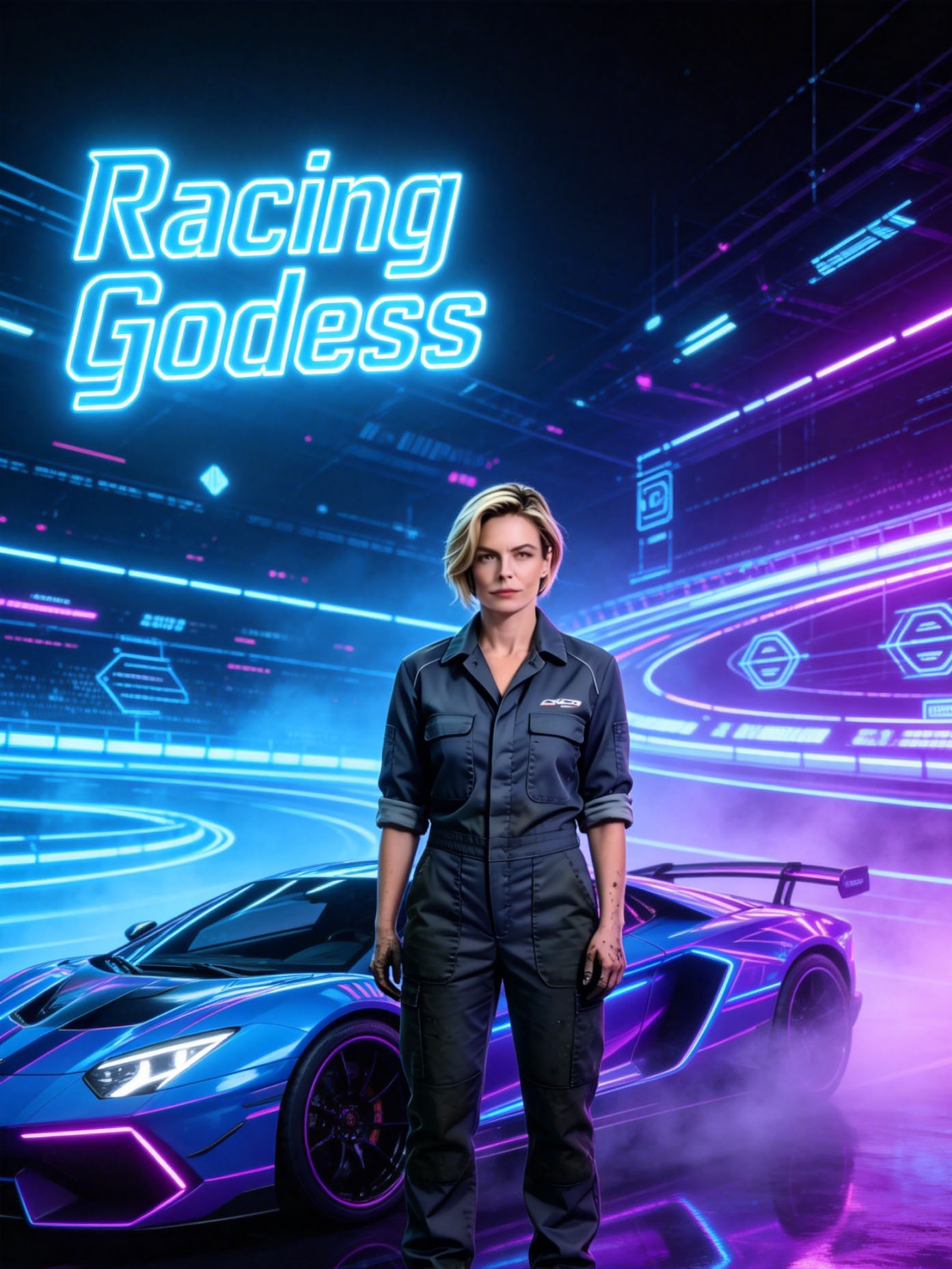 Racing Goddess poster