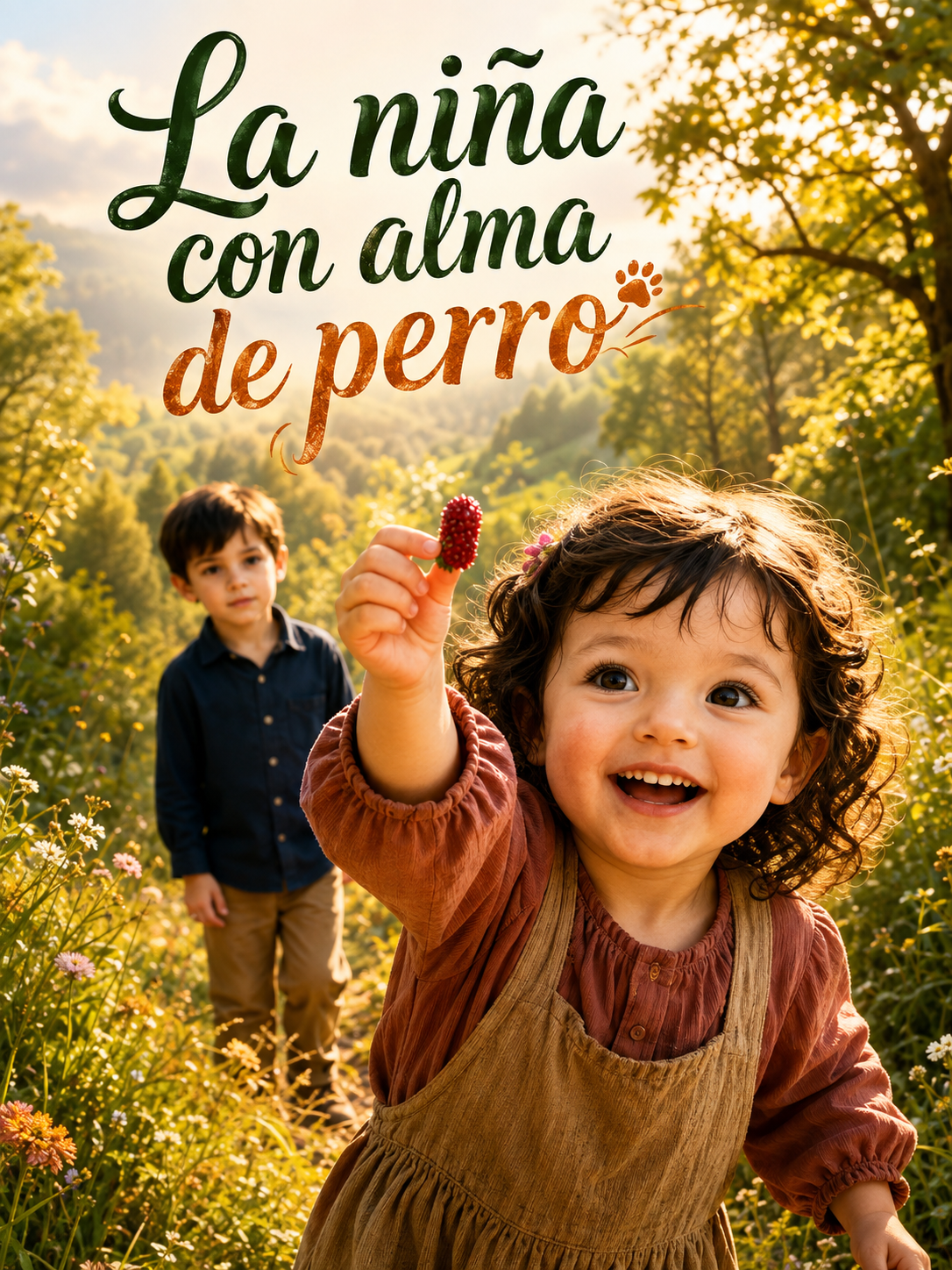 La niña con alma de perro poster