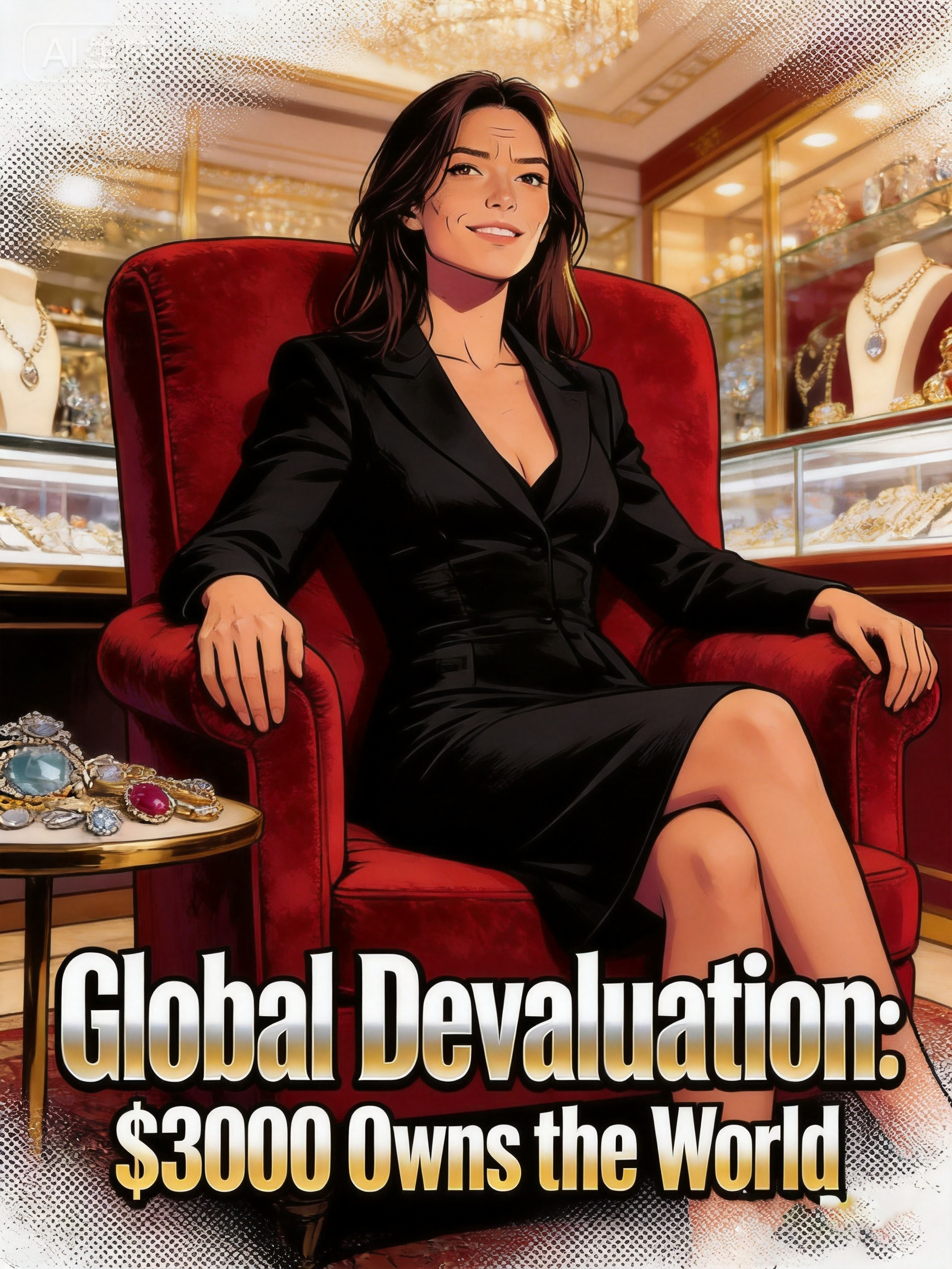 Global Devaluation: $3000 Owns the World poster