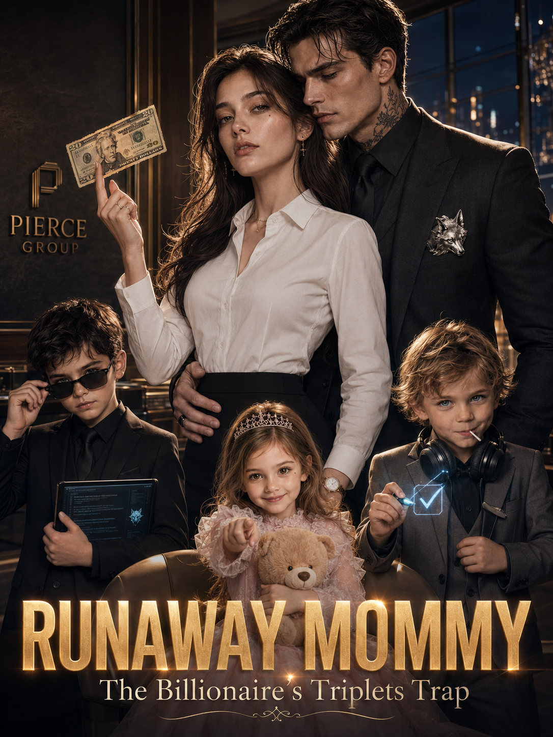 Runaway Mommy, The Billionaire's Triplets Trap poster