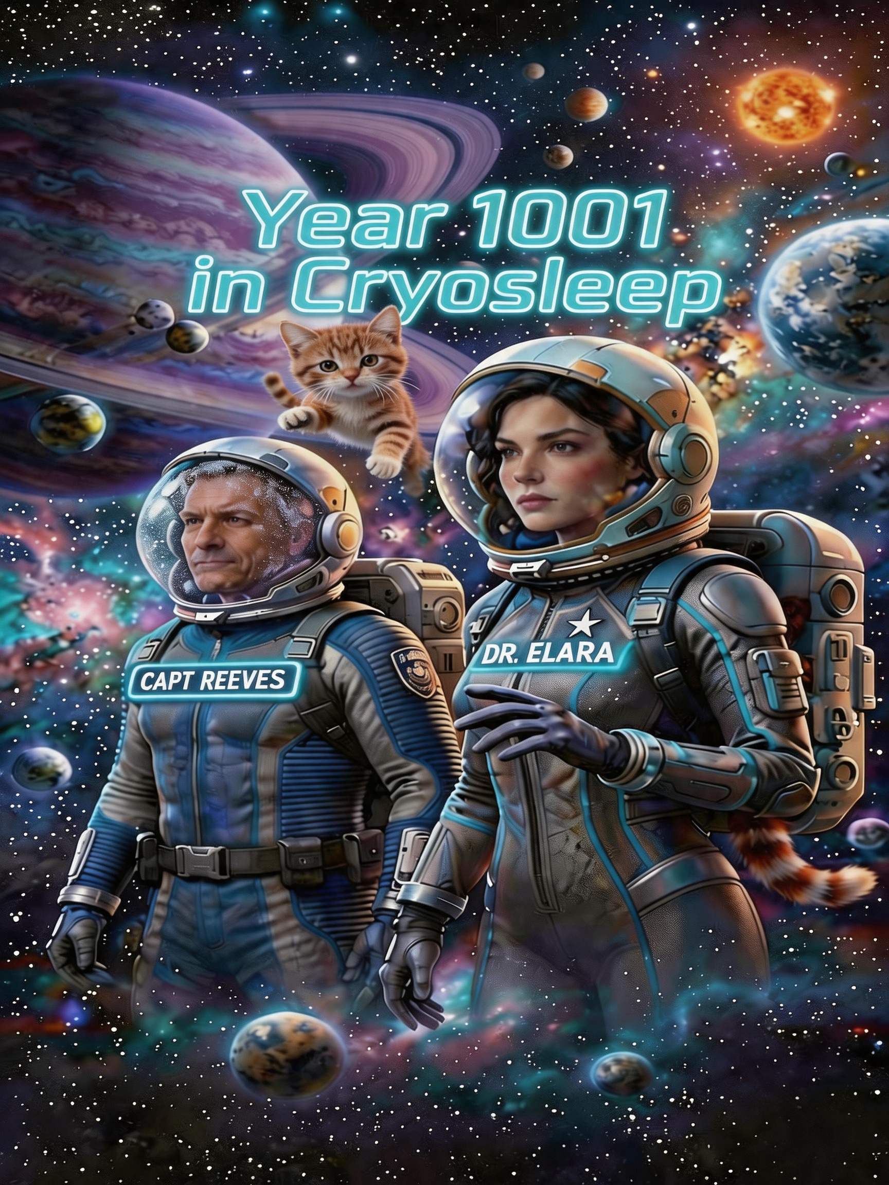 Year 1001 in Cryosleep poster