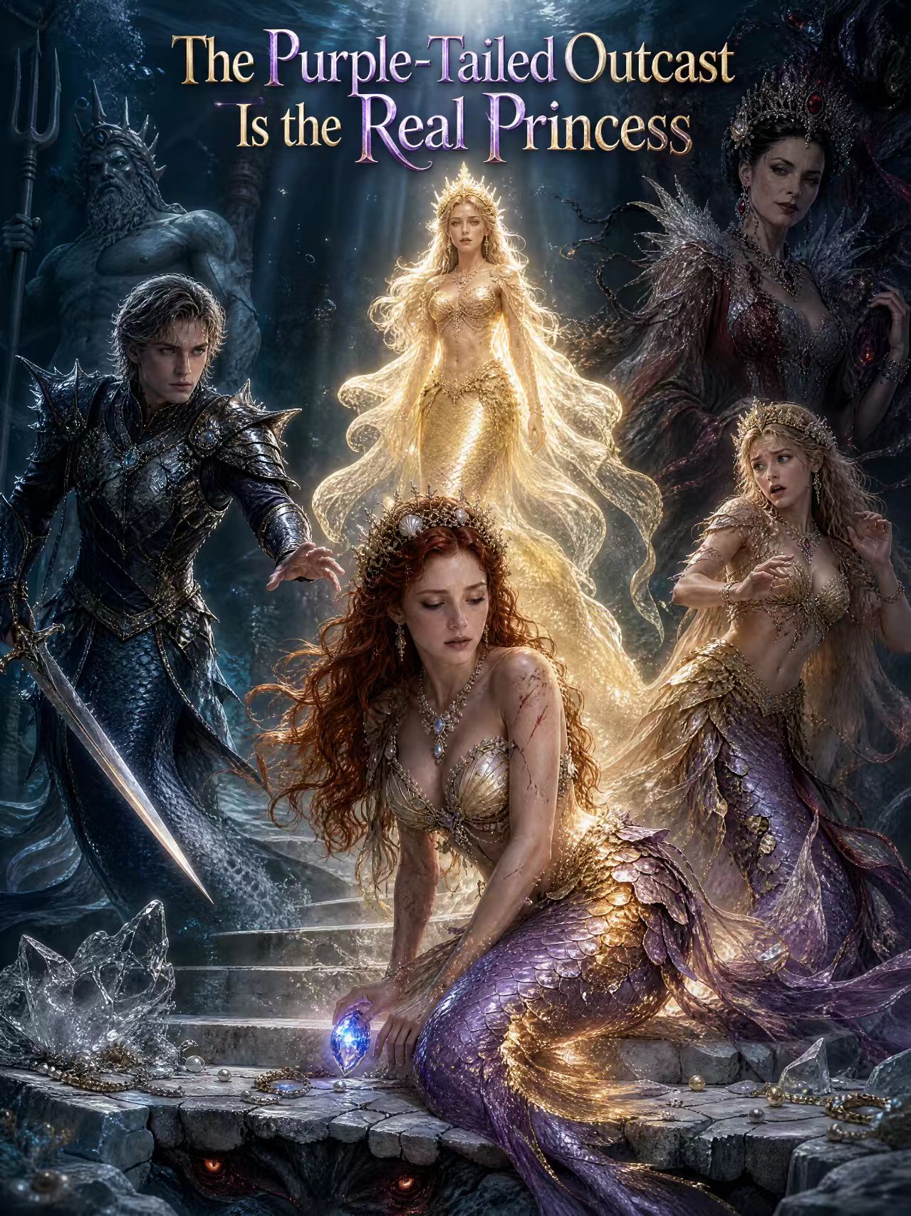 The Purple-Tailed Outcast Is the Real Princess poster