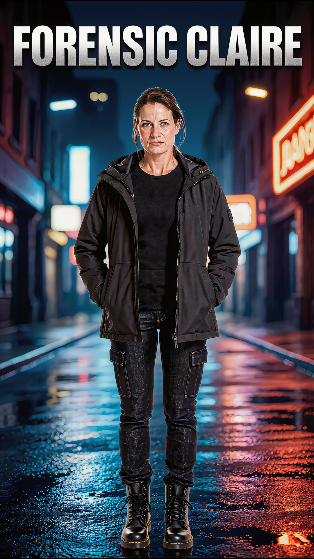 Forensic Scientist Claire poster