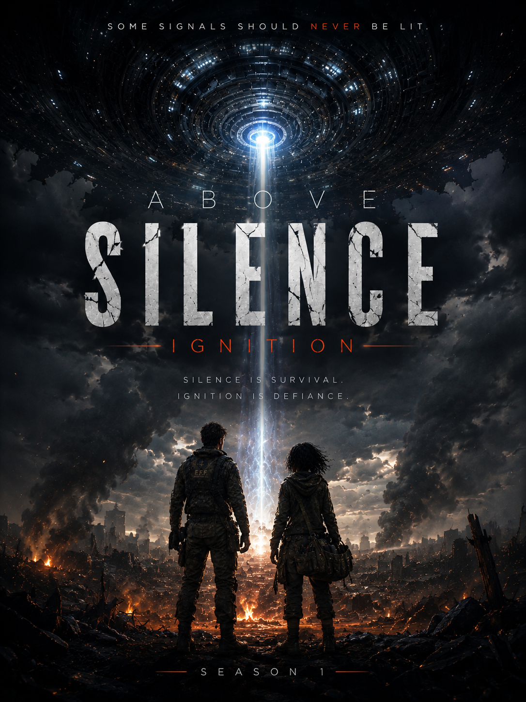 Above Silence—Ignition poster