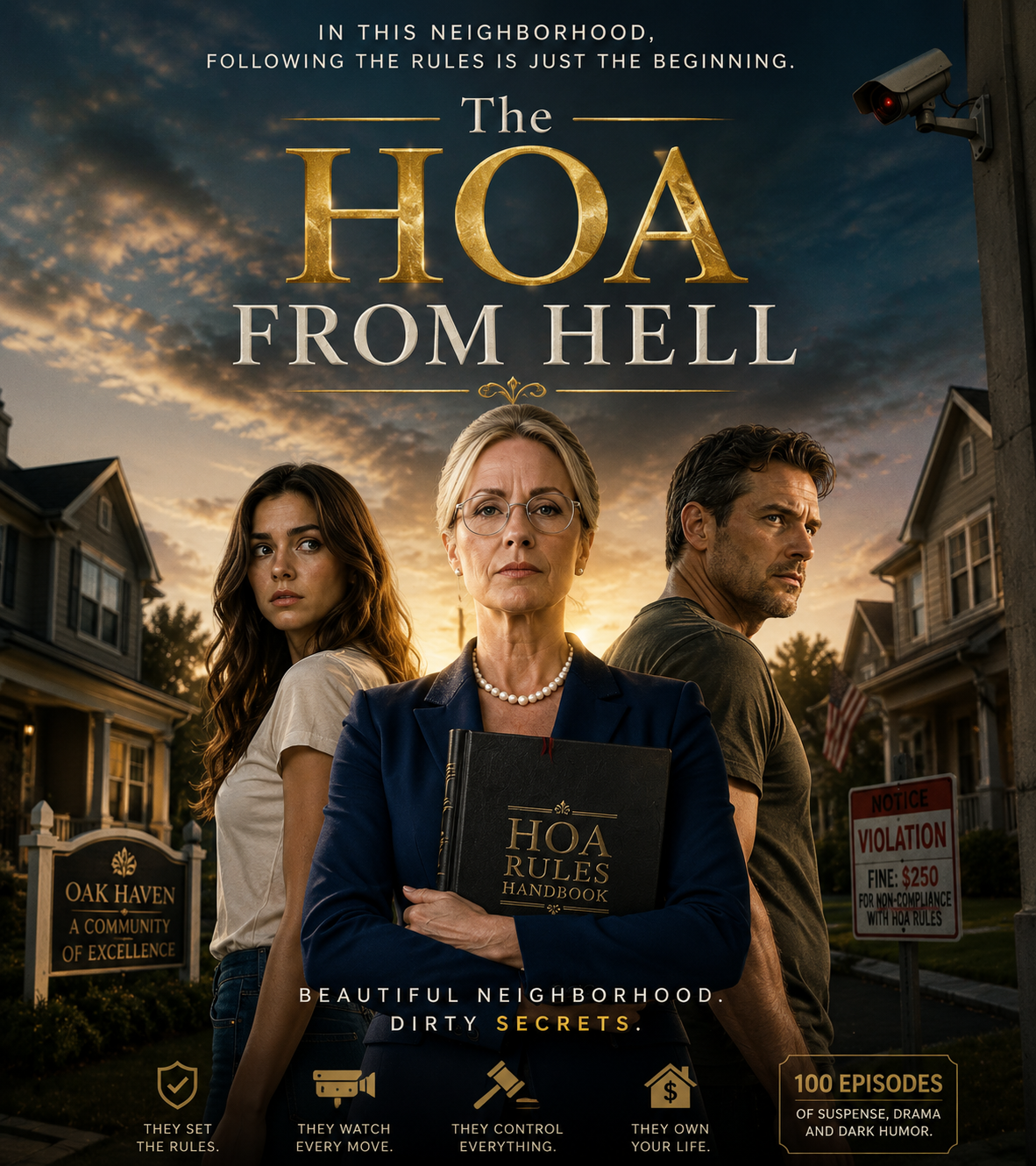 The HOA From Hell poster