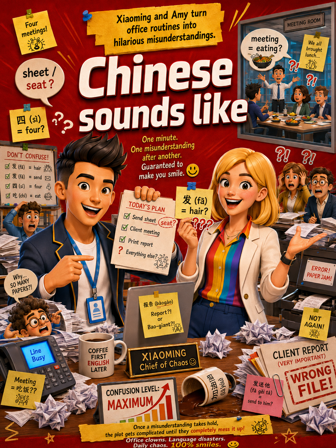 Chinese sounds like poster