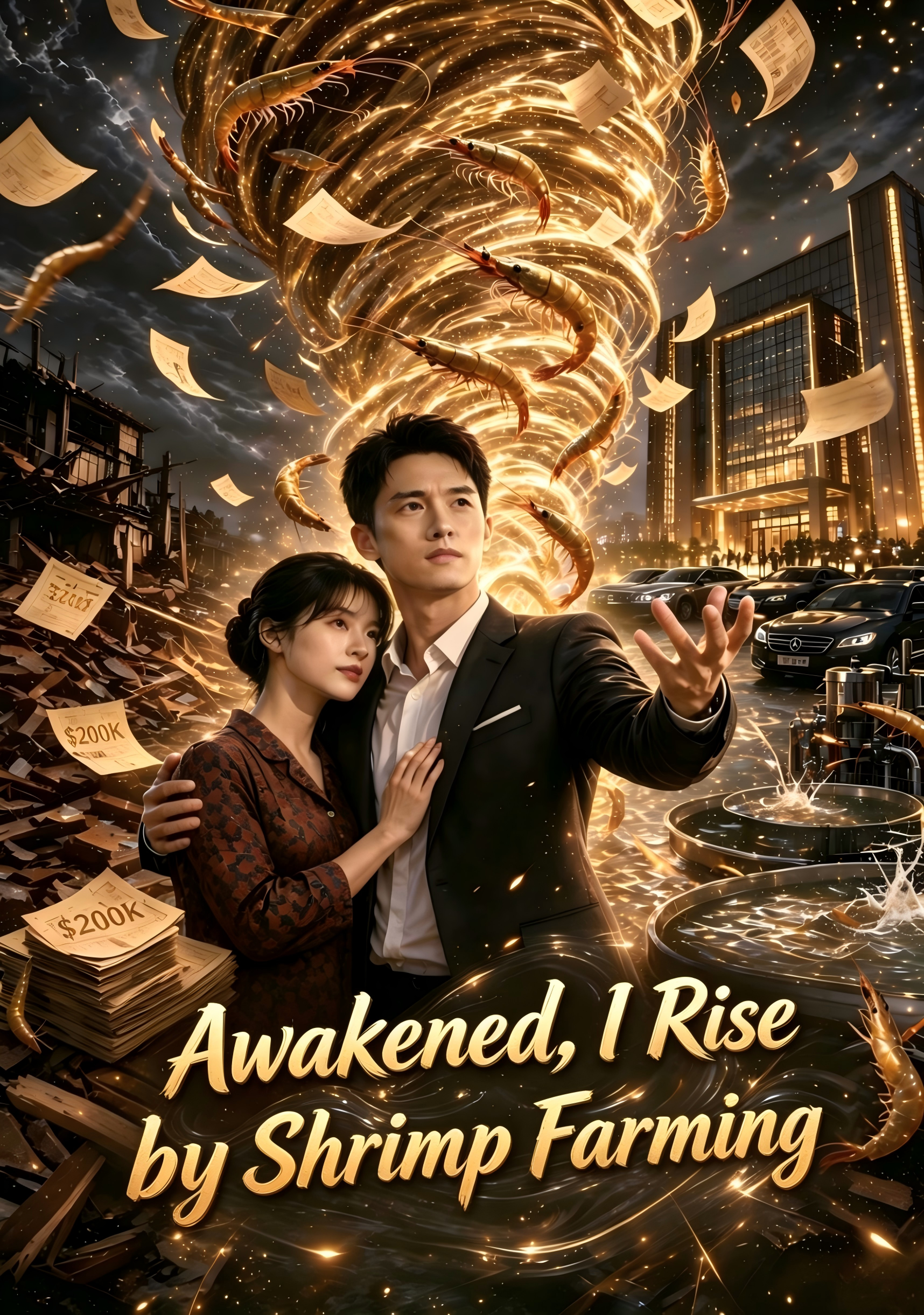 Awakened, I Rise by Shrimp Farming poster