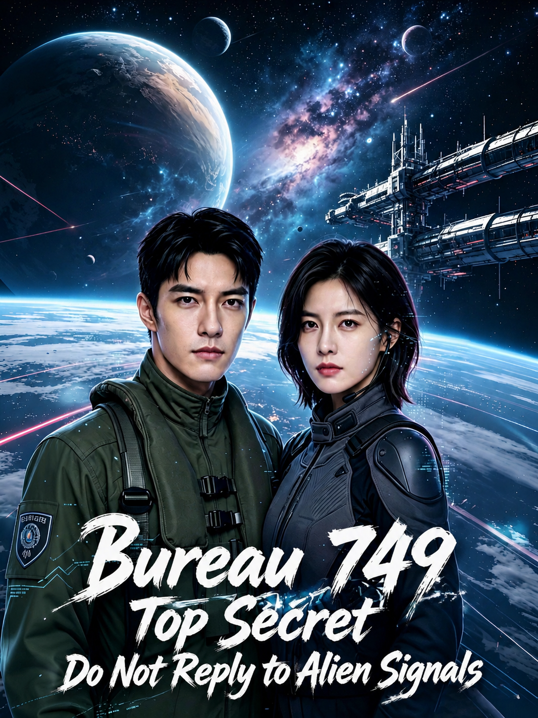 749 Bureau: Top Secret Do Not Reply to Alien Signals poster