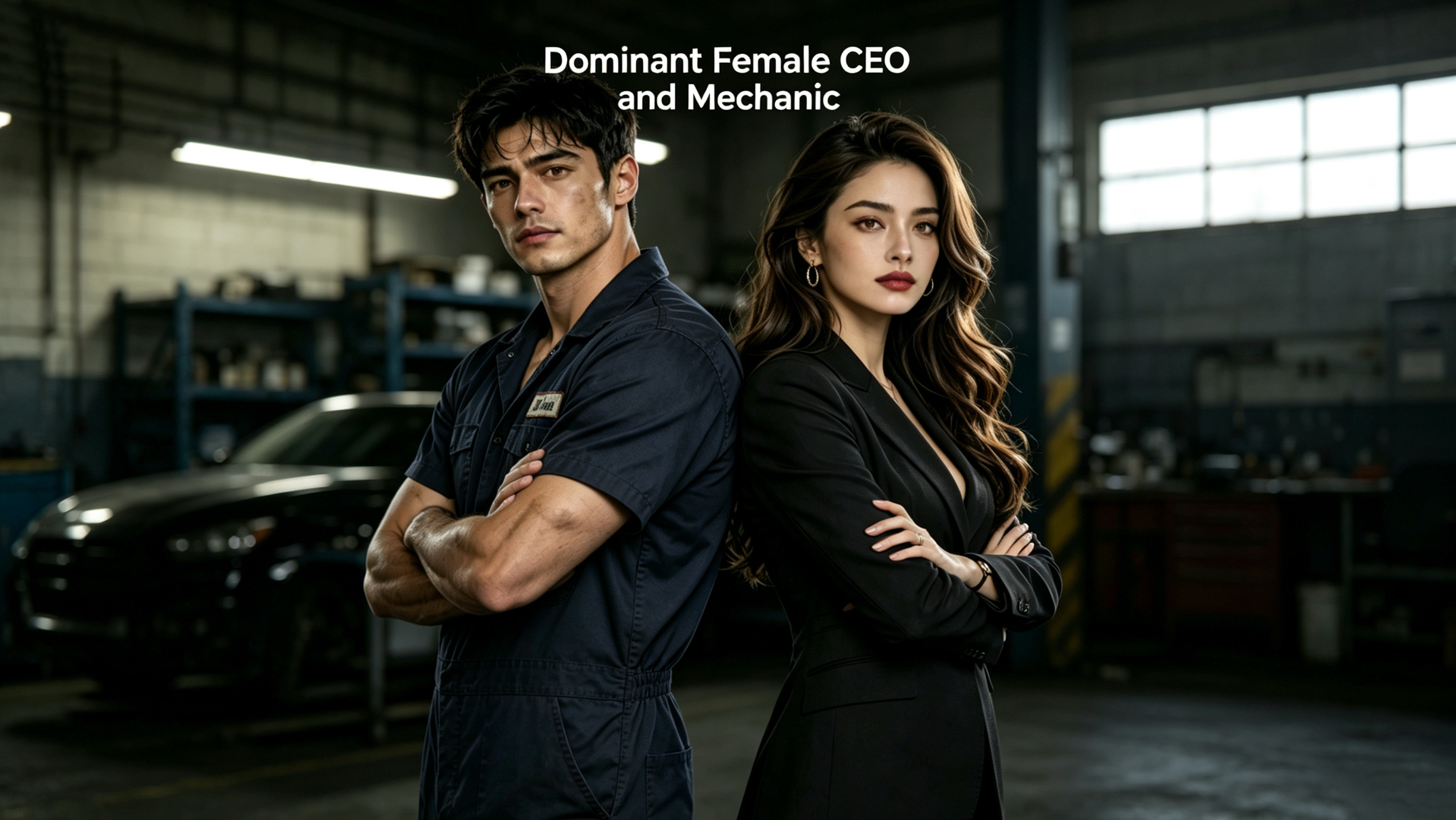 Dominant Female CEO and Mechanic poster