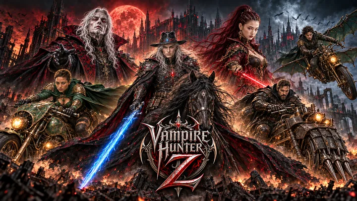 VAMPIRE HUNTER Z poster