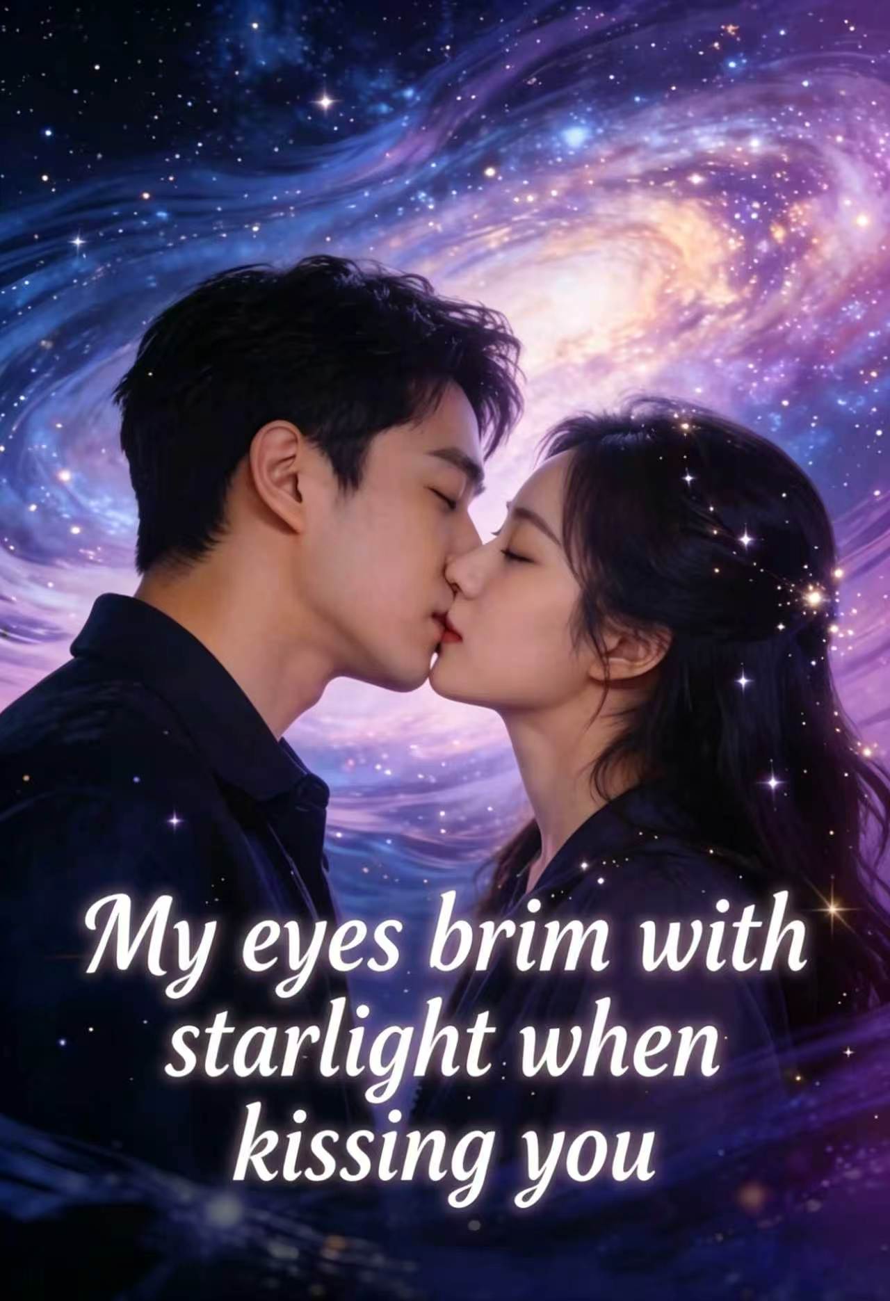 My eyes brim withstarlight when kissing you poster