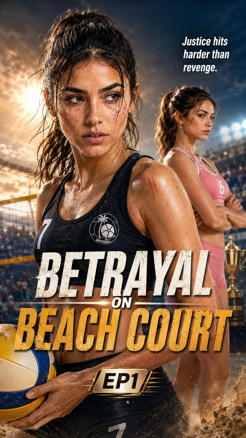 Betrayal on Beach Court poster