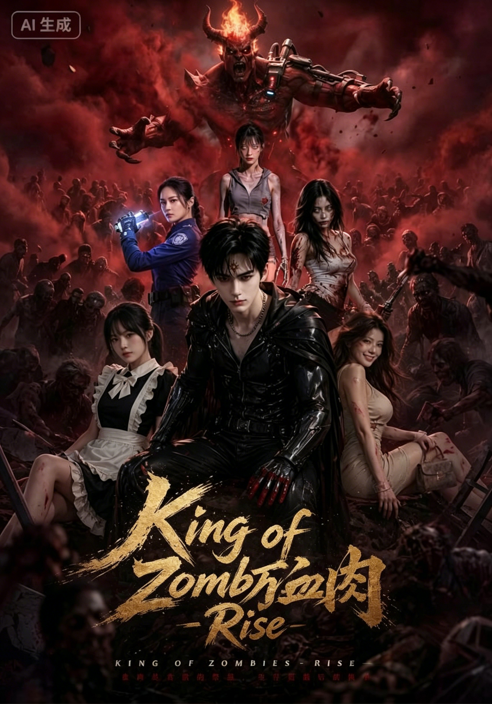 King of Zombies - Rise poster